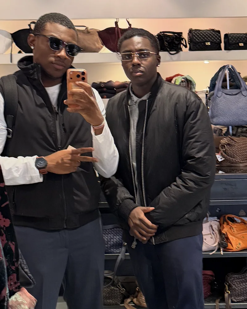 Manuel e Prince, i due soci di Twins Agency, agenzia di siti web a Roma